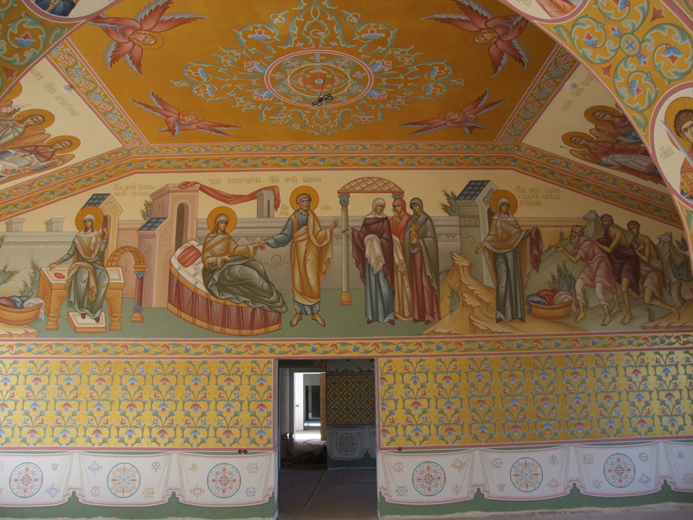 Роспись храма святой праведной Тавифы в Мещовске