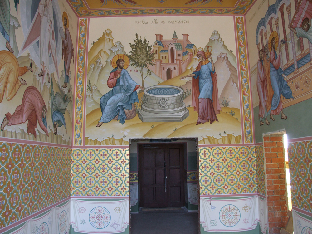 Роспись храма святой праведной Тавифы в Мещовске