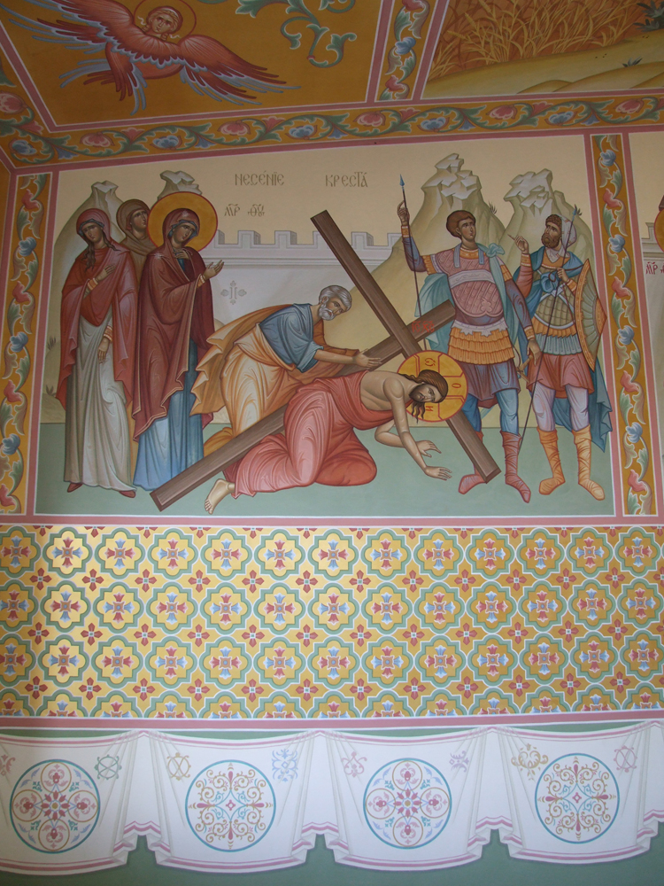 Роспись храма святой праведной Тавифы в Мещовске