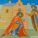 Роспись алтаря храма