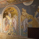 Роспись притвора в храме в честь иконы Божией Матери «Всех скорбящих Радость» в городе Екатеринбург