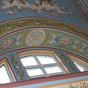 Роспись окна храма в Уколово