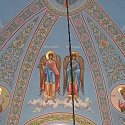 Роспись купола в храме Покрова Пресвятой Богородицы в д.Уколово, Смоленская область