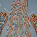 Роспись купола Храма Покрова в Уколово