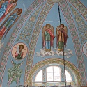 Роспись купола в Уколово