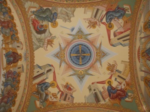 Роспись храма святой праведной Тавифы с Искра Мещовского района