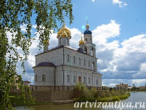Роспись алтаря храма